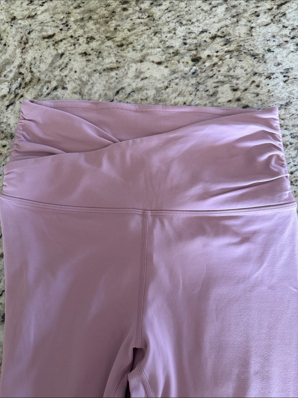 lululemon athletica Align Cross Waist 21" High Rise Legging Dusty Mauve 21" Sz 6 - Picture 4 of 15